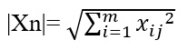 rumus menentukan nilai xn algoritma topsis